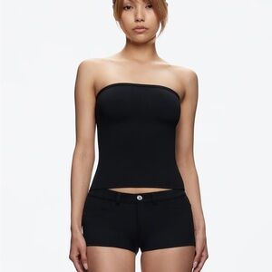 TANK AIR Black Tube Top
